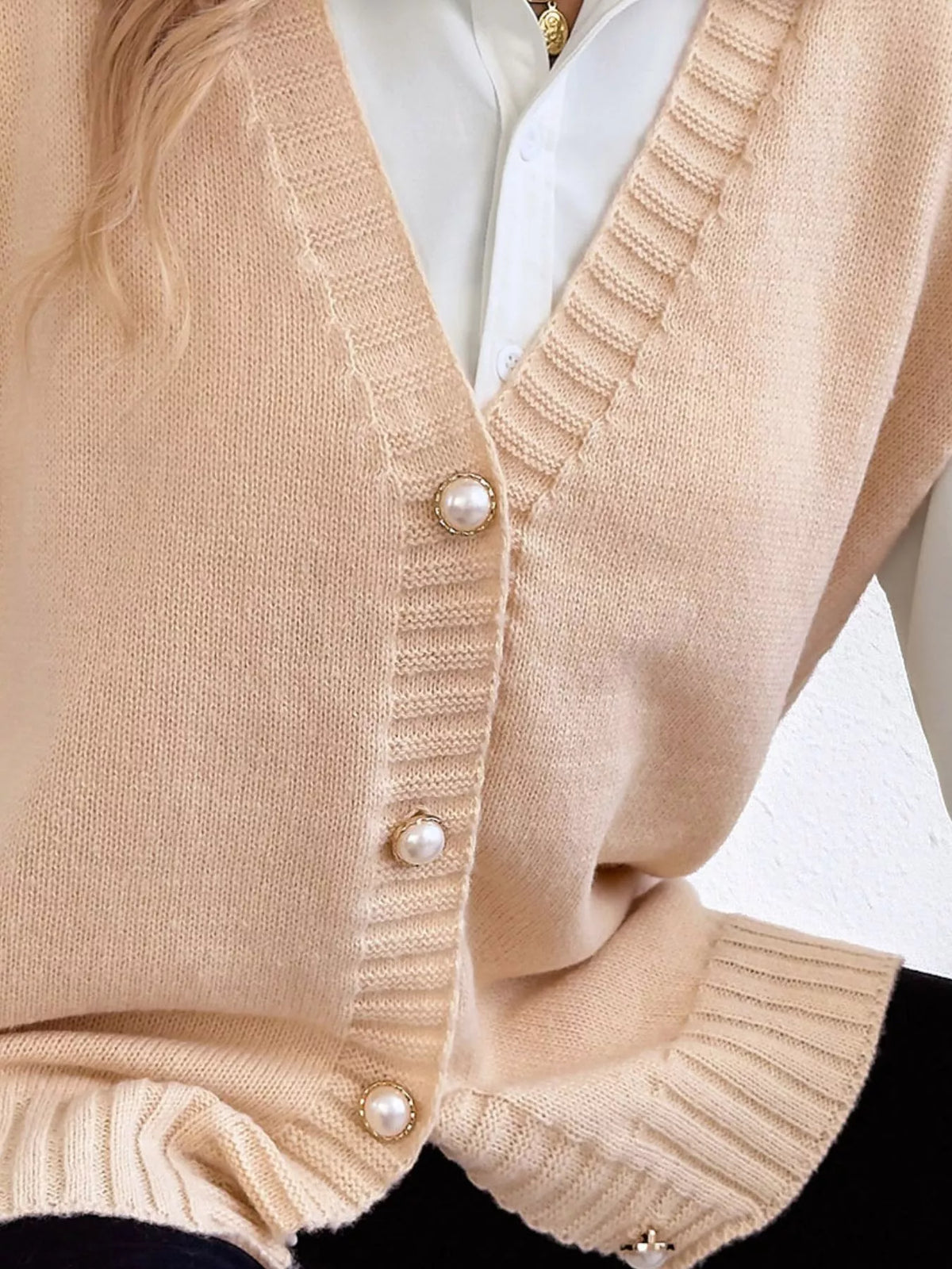 Button-Down Button Up Sweater Vest