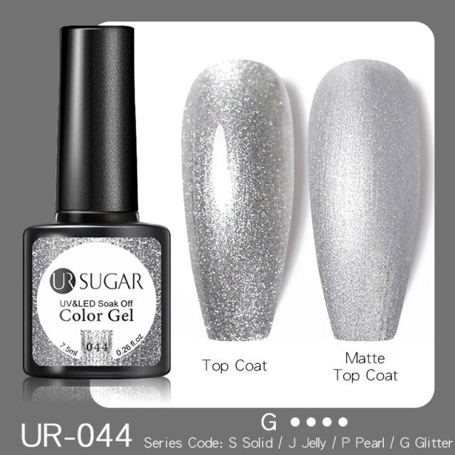 2022 New Reflective Glitter Nail Gel 8ml  Permanent UV/LED Glossy Effect Popular Diamond Nail Gel Design For Womens