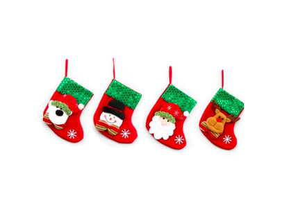 Santa Claus Socks Christmas Tree Pendant