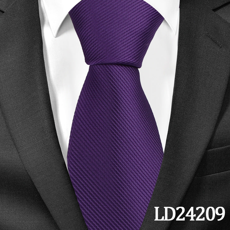 instripe Classic Polyester Tie Set, 6cm Necktie