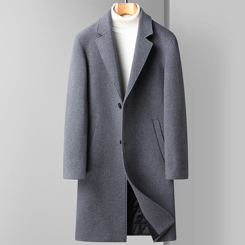 Woolen Coat Men&