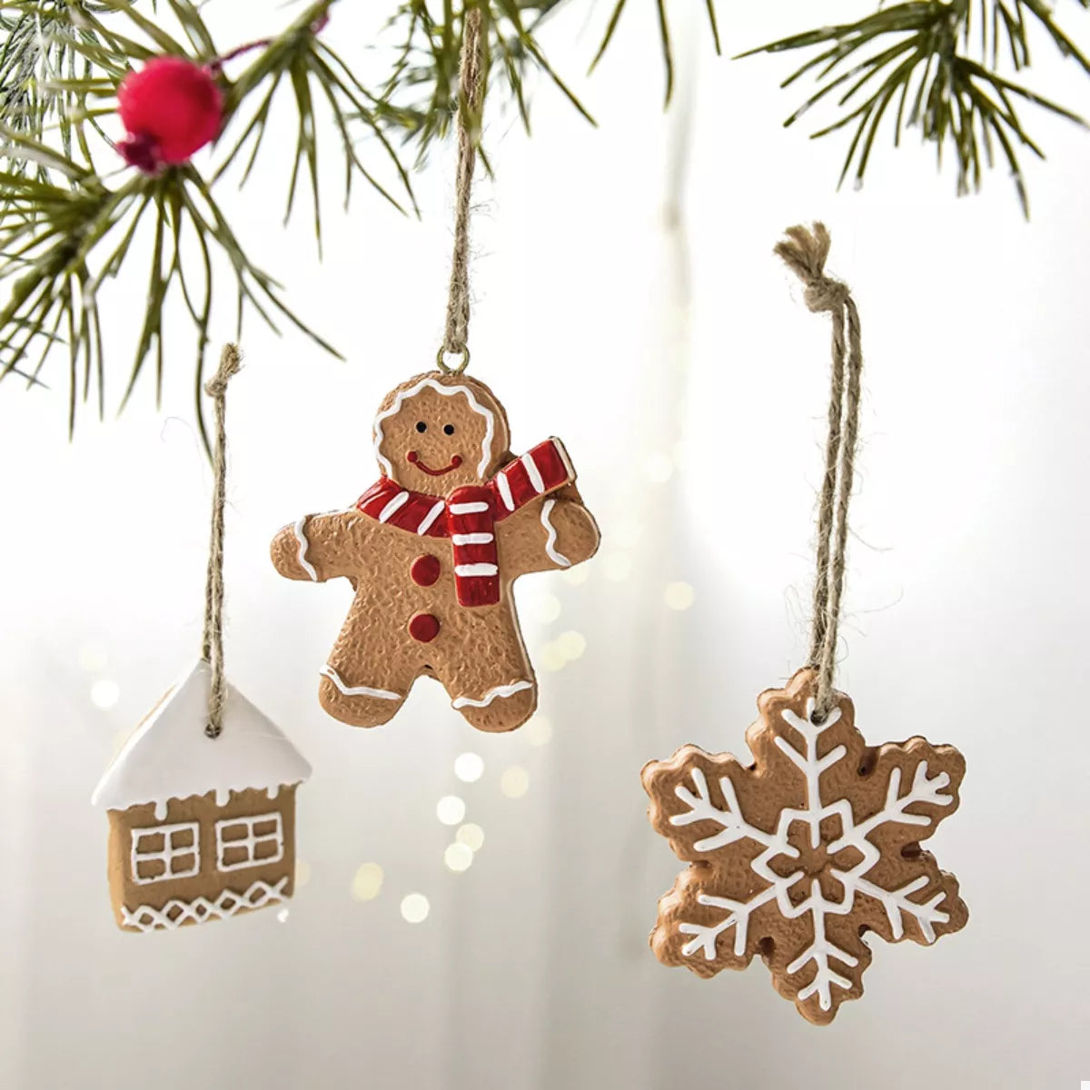 Christmas Lightweight Hanging Ornament