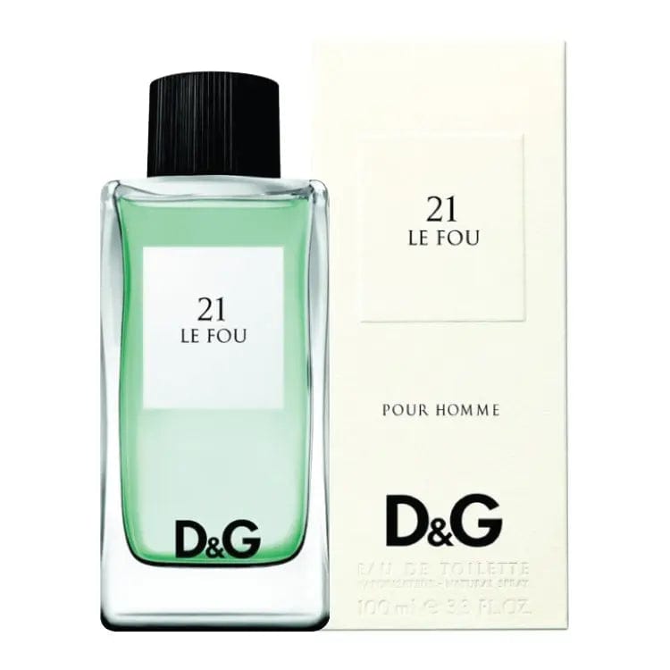 21 Le Fou By Dolce &amp; Gabbana For Men 3.3 oz EDT Spray (Tester)