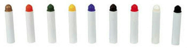 Mehron Grease Makeup Crayon Silver 0.2 oz