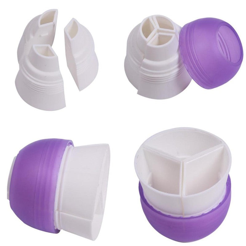 3 Color Cake Decorating Tools Icing Piping Cream Pastry Bag&amp;Nozzle Converter