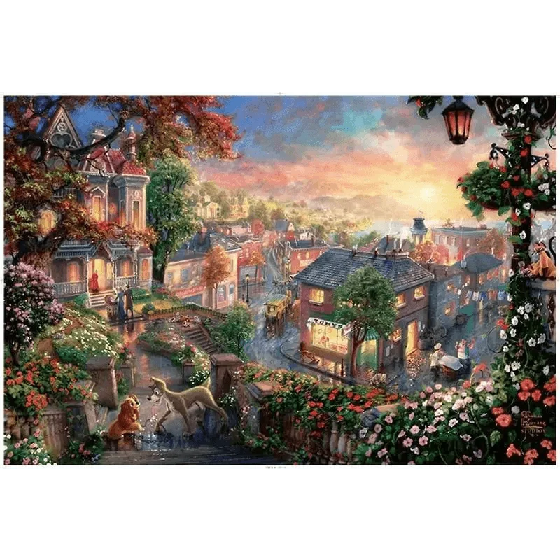 22 Styles New Puzzle 1000 Pieces For Adults Educational Game Toys Paper Adult Puzzles