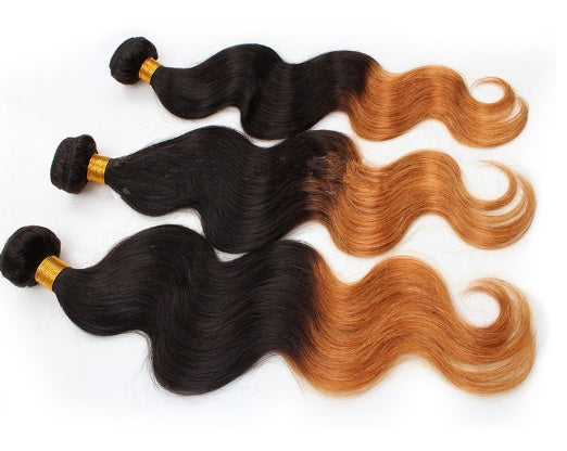 Brazilian Body Wave T-Color Hair Bundles