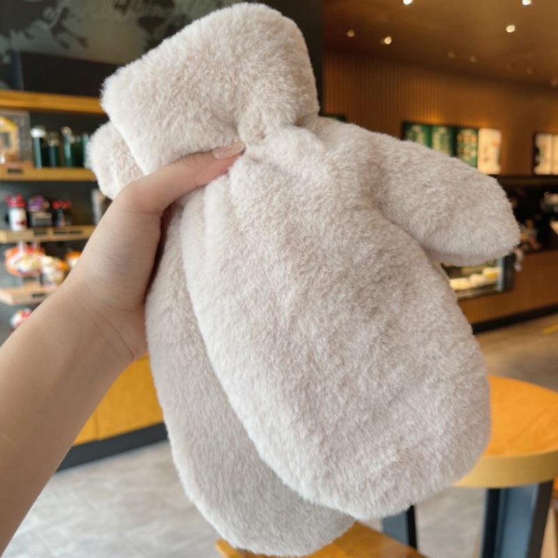 Plush Thickened Warm Female Plush Finger Cute Simple