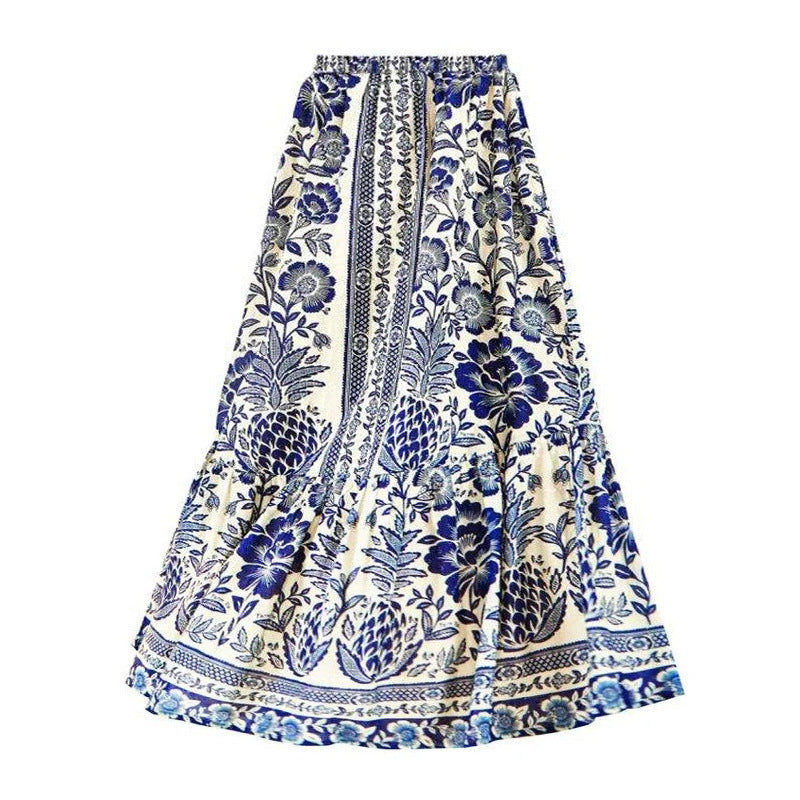 Slimming Retro Chiffon Dress