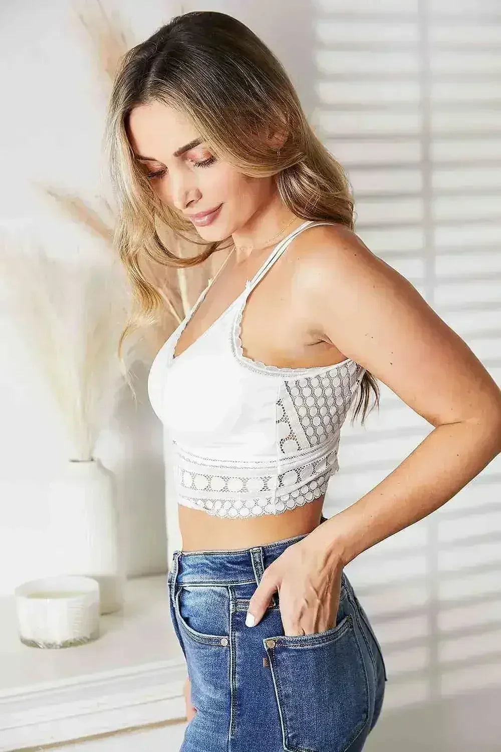Lace Detail Bralette – Feminine &amp; Comfortable | Femstylo