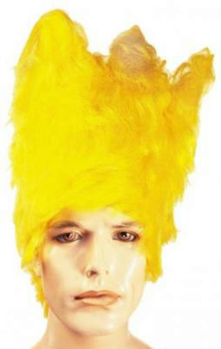 Lacey Yellow Bart Simpson Costume Wig