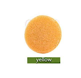 Konjac Sponge For Washing Face Round Konjac Konnyaku Sponge Facial Cleansing Exfoliator Bathing Puff Face Wash Puff
