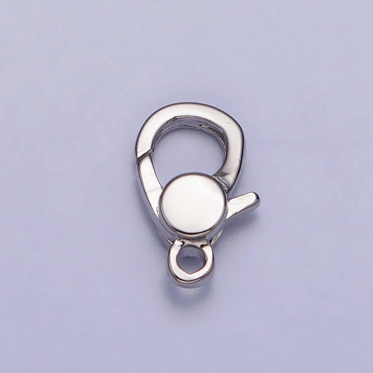 24K Gold Filled 10.8mm Oval Lobster Clasps Closure Supply in Gold &amp; Silver | Z-141 Z-142