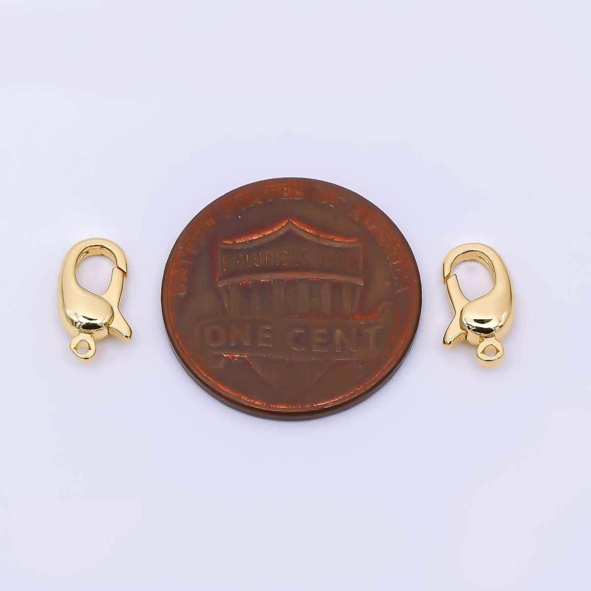 24K Gold Filled 10mm Classic Dainty Lobster Clasp Closure Finding | Z-1306