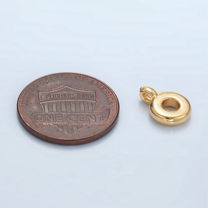 24K Gold Filled 10mm Rhondelle Bail Findings in God &amp; Silver | Z944