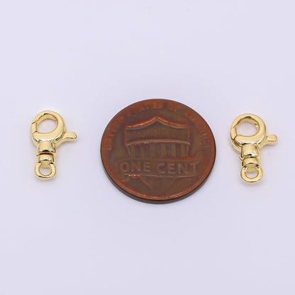 24K Gold Filled 13mm Classic Rounded Swivel Lobster Clasp Closure Finding | Z-1309