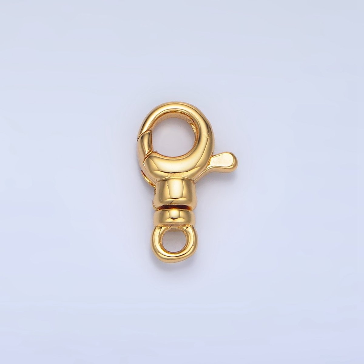 24K Gold Filled 13mm Lobster Clasps Claw Closure Findings in Gold &amp; Silver | Z964