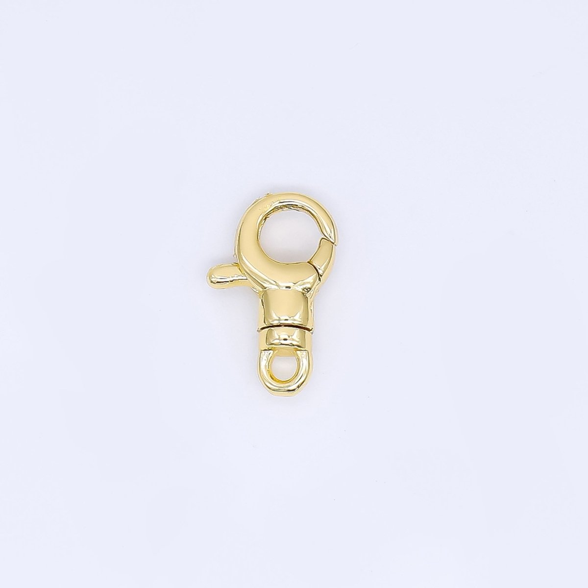 24K Gold Filled 13mm Lobster Clasps Minimalist Closure Finding in Gold &amp; Silver | Z1157