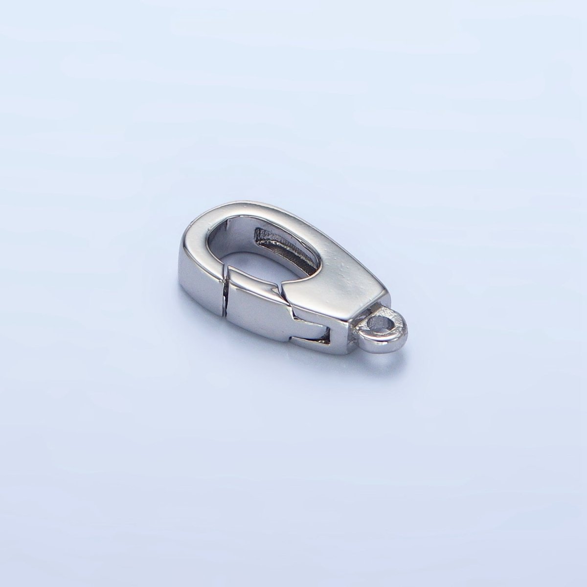 24K Gold Filled 15mm Triggerless Push Rectangle Lobster Clasps Closure Findings in Gold &amp; Silver | Z960