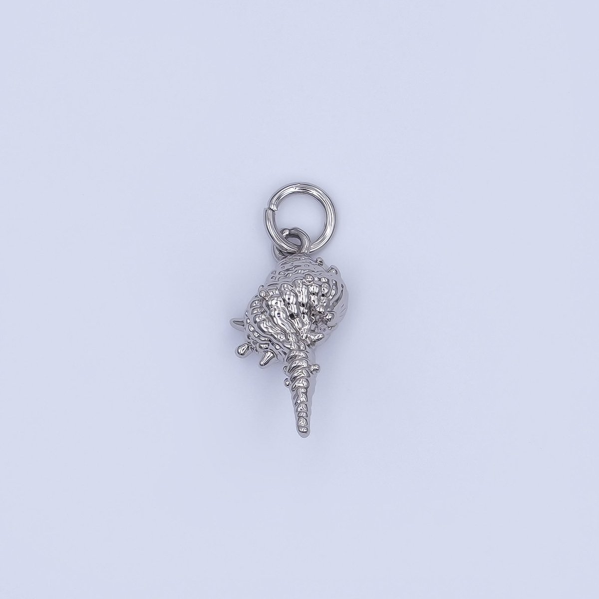 24K Gold Filled 16.5mm Conch Sea Shell Charm in Gold &amp; Silver | AF477