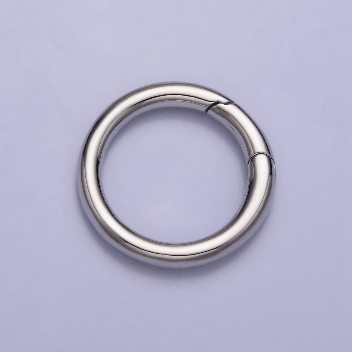 24K Gold Filled 18mm, 20mm Push Gate Ring Closure Enhancer Supply in Gold &amp; Silver | Z-137~Z-140