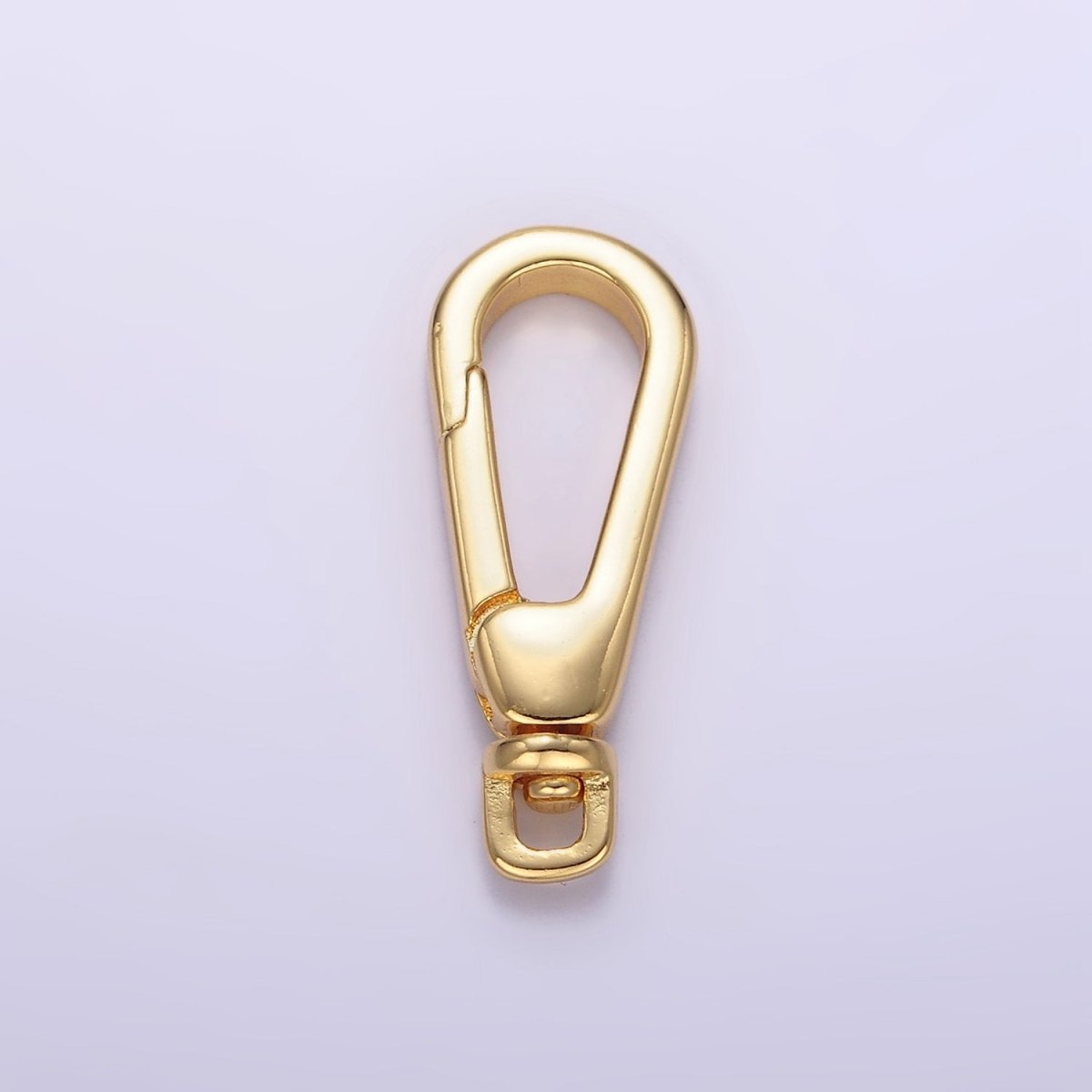 24K Gold Filled 25mm Push Lobster Clasps Spring Gate Swivel Hook Findings in Gold &amp; Silver | Z797