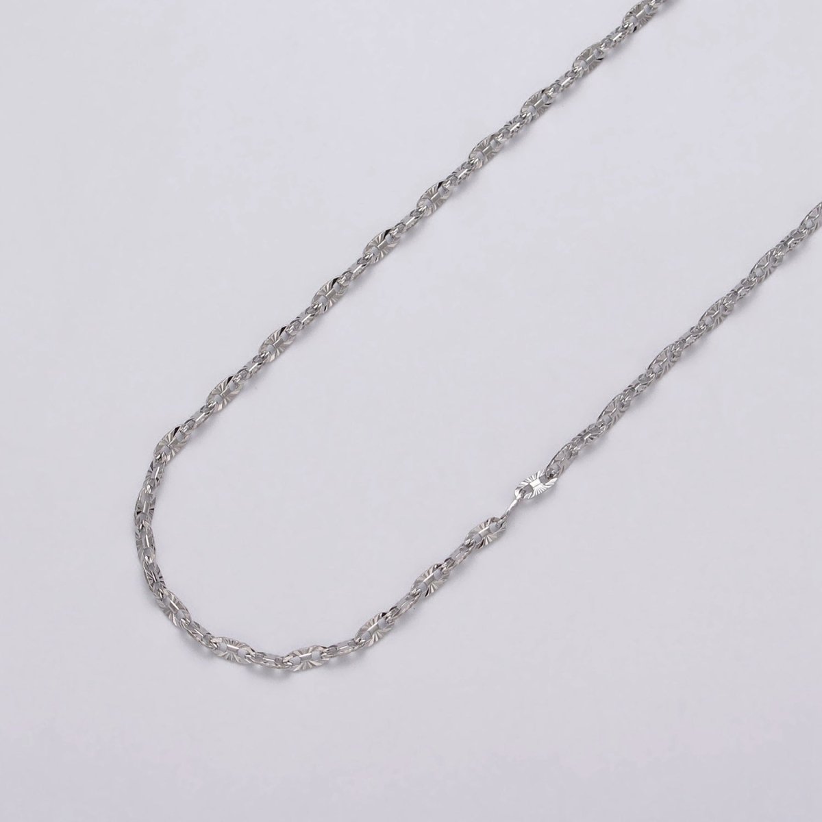 24K Gold Filled 2mm Sunburst Anchor Mariner Unfinished Dainty Unique Chain | ROLL-1044, ROLL-1113 Clearance Pricing