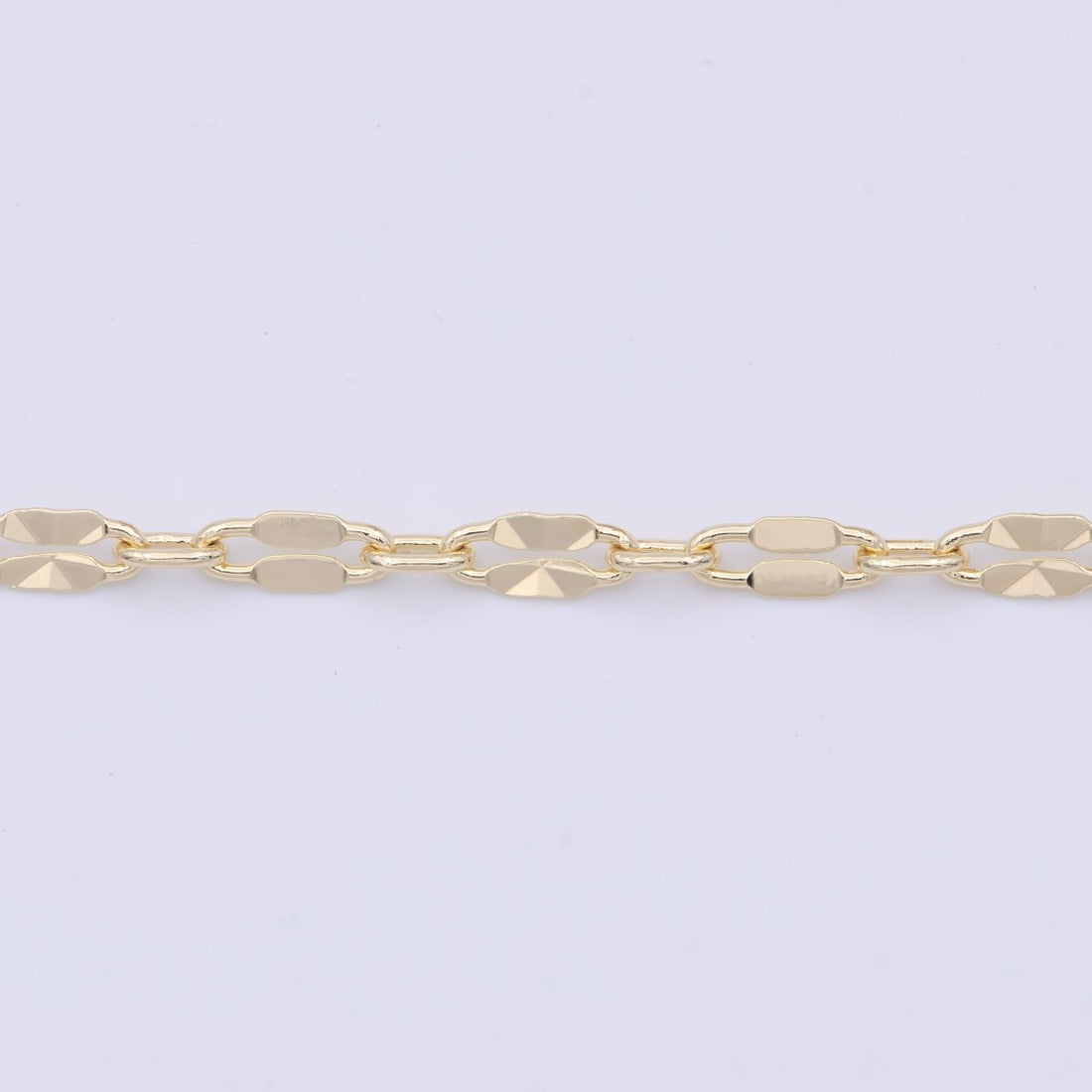 OS 24K Gold Filled 4.2mm scroll Unique Unfinished Bulk Chain Supply For Jewelry Making | ROLL-867
