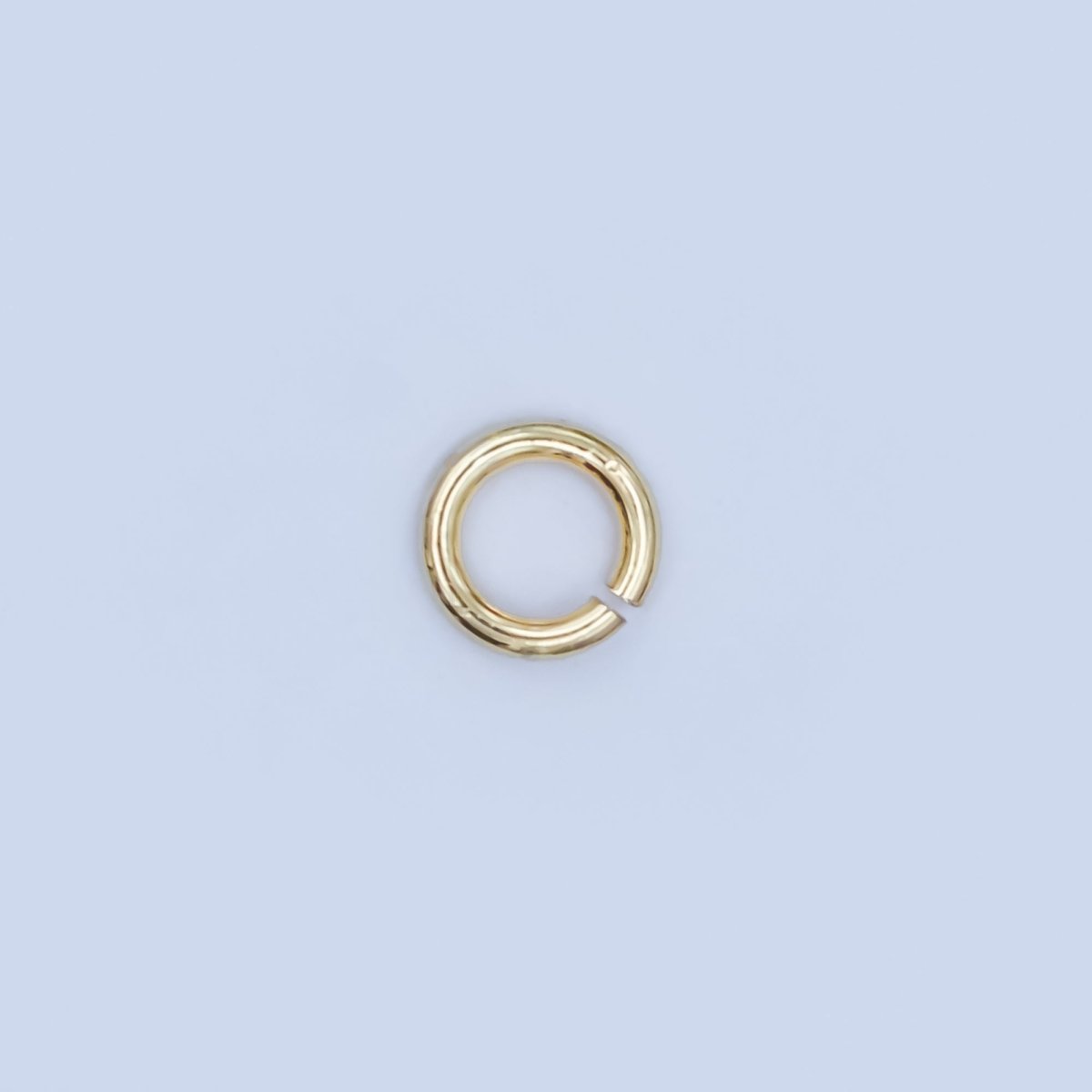 24K Gold Filled 4.5mm x 0.8mm ( 20 gauge ) Minimalist Jump Ring Finding Set in Gold &amp; Silver | SP-1619