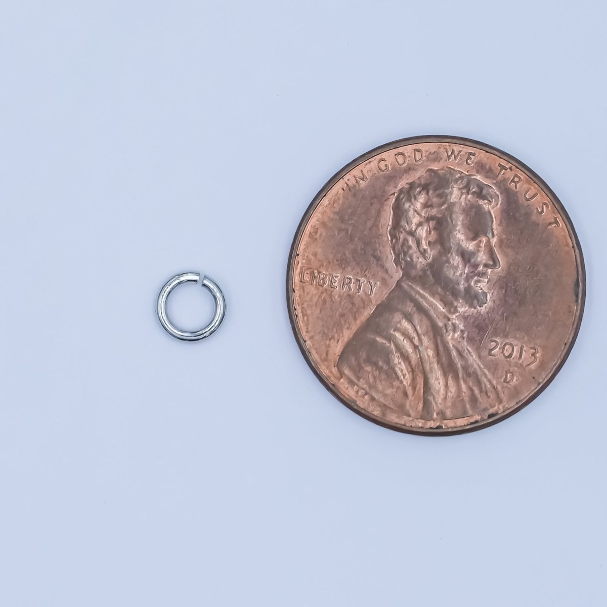 24K Gold Filled 4.5mm x 0.8mm ( 20 gauge ) Minimalist Jump Ring Finding Set in Gold &amp; Silver | SP-1619