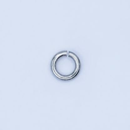 24K Gold Filled 4.5mm x 0.9mm ( 19 gauge ) Minimalist Jump Ring Finding Set in Gold &amp; Silver | SP-1620
