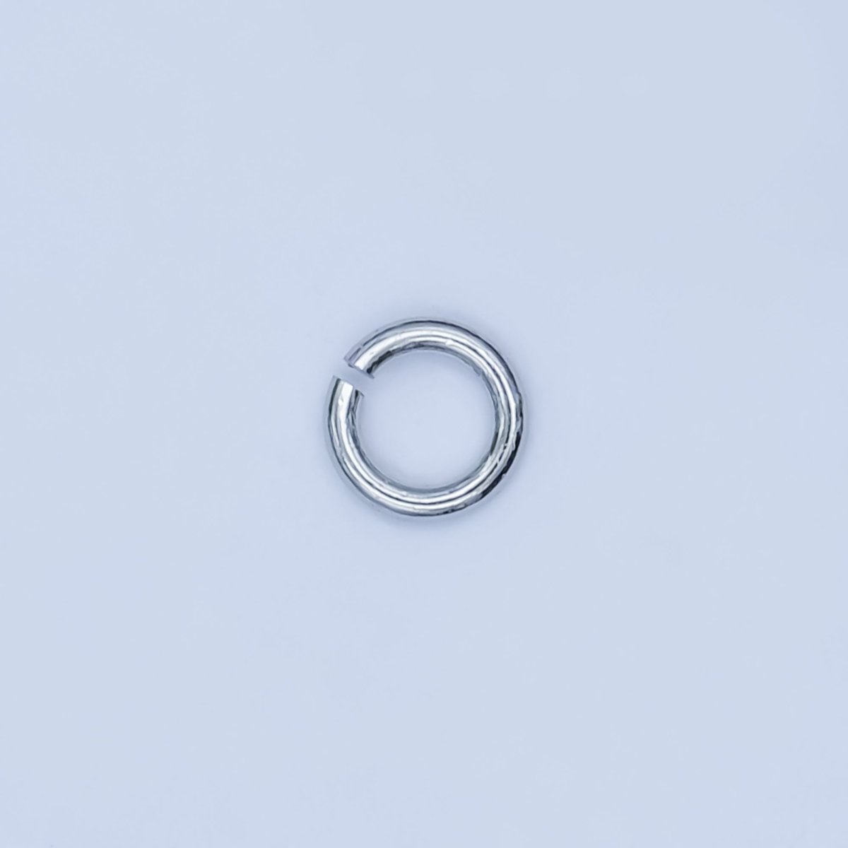 24K Gold Filled 4mm x 0.7mm Minimalist Jump Ring Set in Gold &amp; Silver | SP-1618