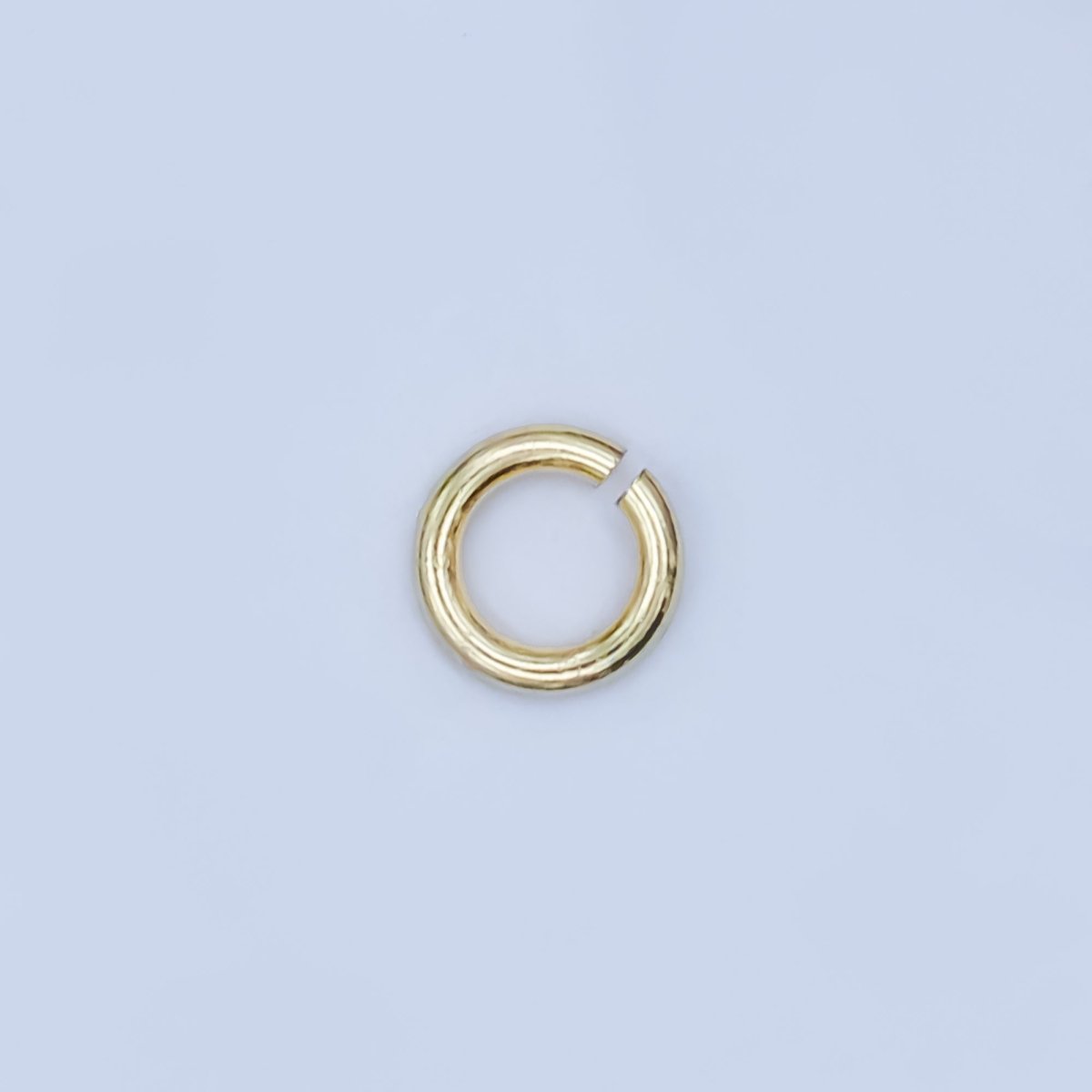 24K Gold Filled 4mm x 0.7mm Minimalist Jump Ring Set in Gold &amp; Silver | SP-1618
