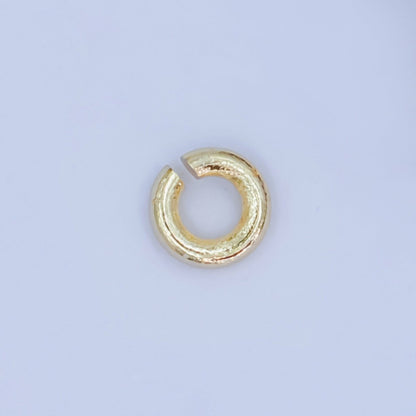 24K Gold Filled 4mm x 1mm Minimalist Jump Ring Set | SP-1623