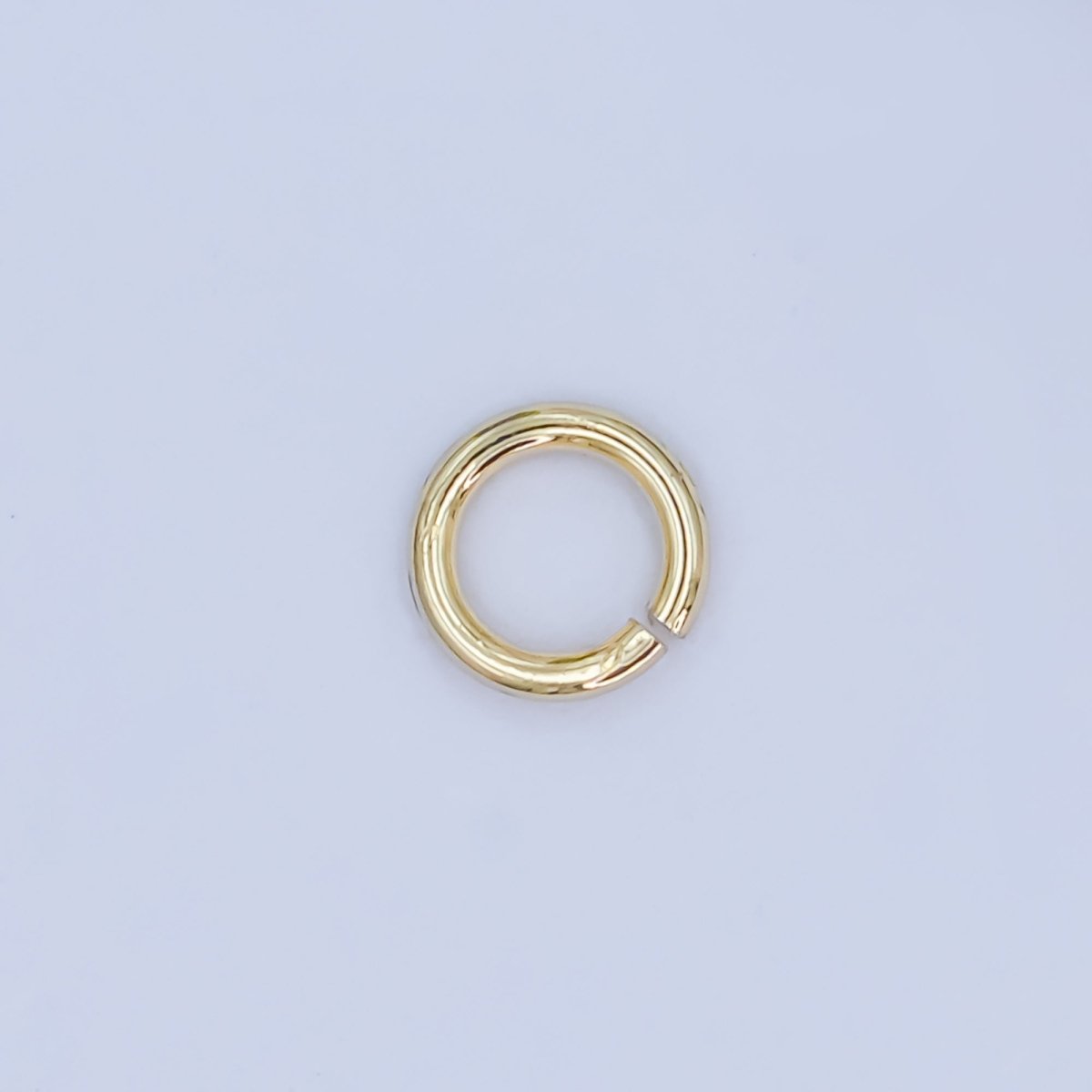 24K Gold Filled 5mm x 0.8mm Minimalist Jump Ring Set in Gold &amp; Silver | SP-1622