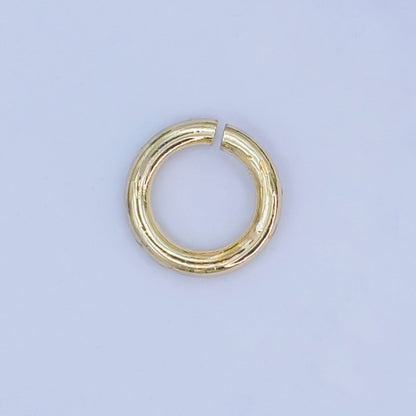 24K Gold Filled 6mm x 1mm ( 19 Gauge ) Minimalist Jump Ring Finding Set | SP-1624