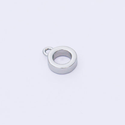 24K Gold Filled 9mm Minimalist Drop Rondelle Bail Findings in Gold &amp; Silver | Z970