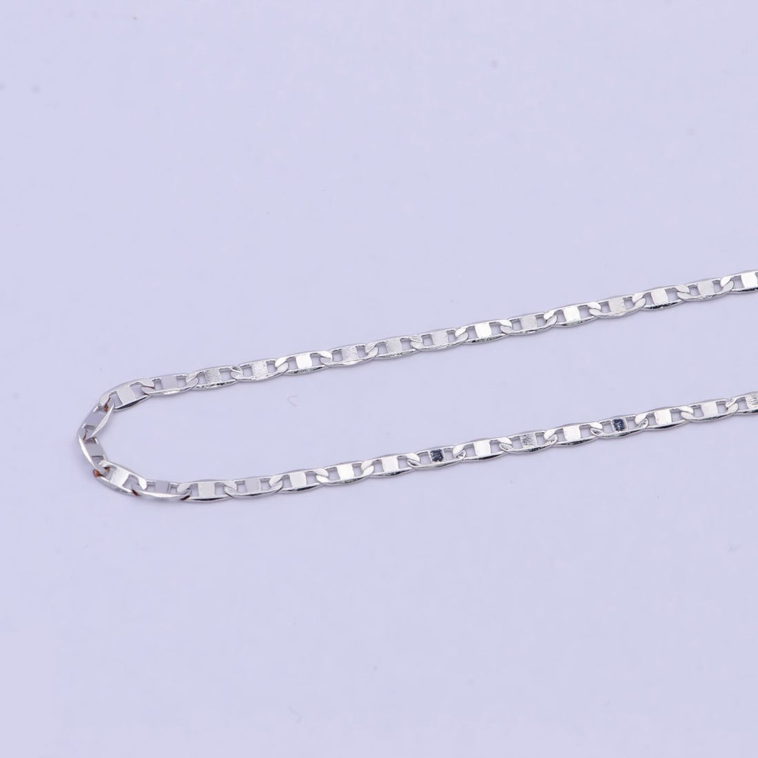 24K Gold Filled Anchor Chain by Yard, Gold Mariner Chain by Yard, Wholesale Roll Chain for Jewelry Making, Silver Mariner Unfinished Chain | ROLL-586, ROLL-738 Clearance Pricing