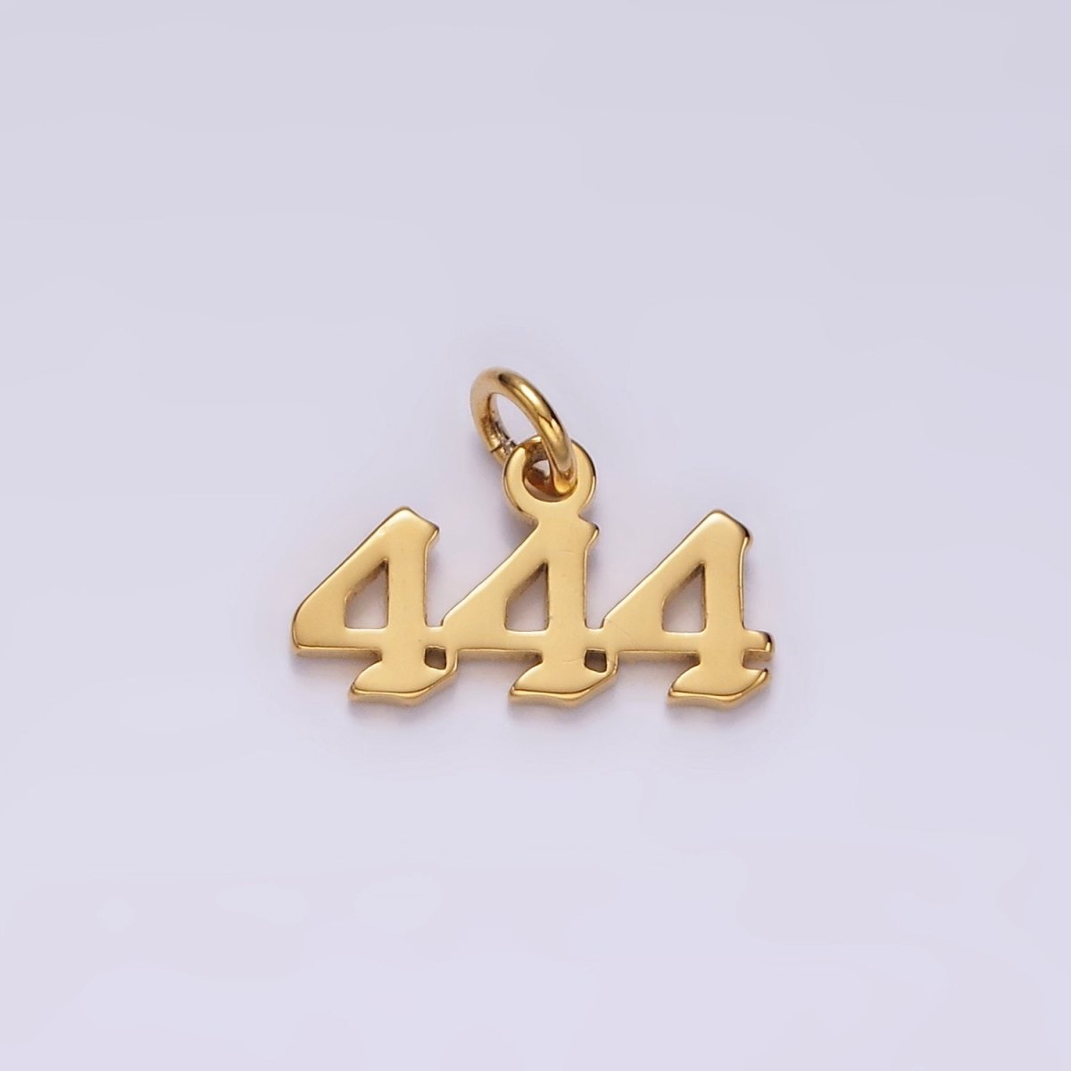 24K Gold Filled Angel Number Numerology Minimalist Mini Charm | AG606 - AG610