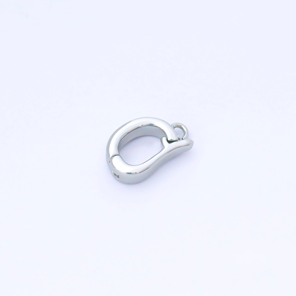 24K Gold Filled 13.5mm Minimalist Bail Enhancer Charm Holder Finding in Gold &amp; Silver | Z1491