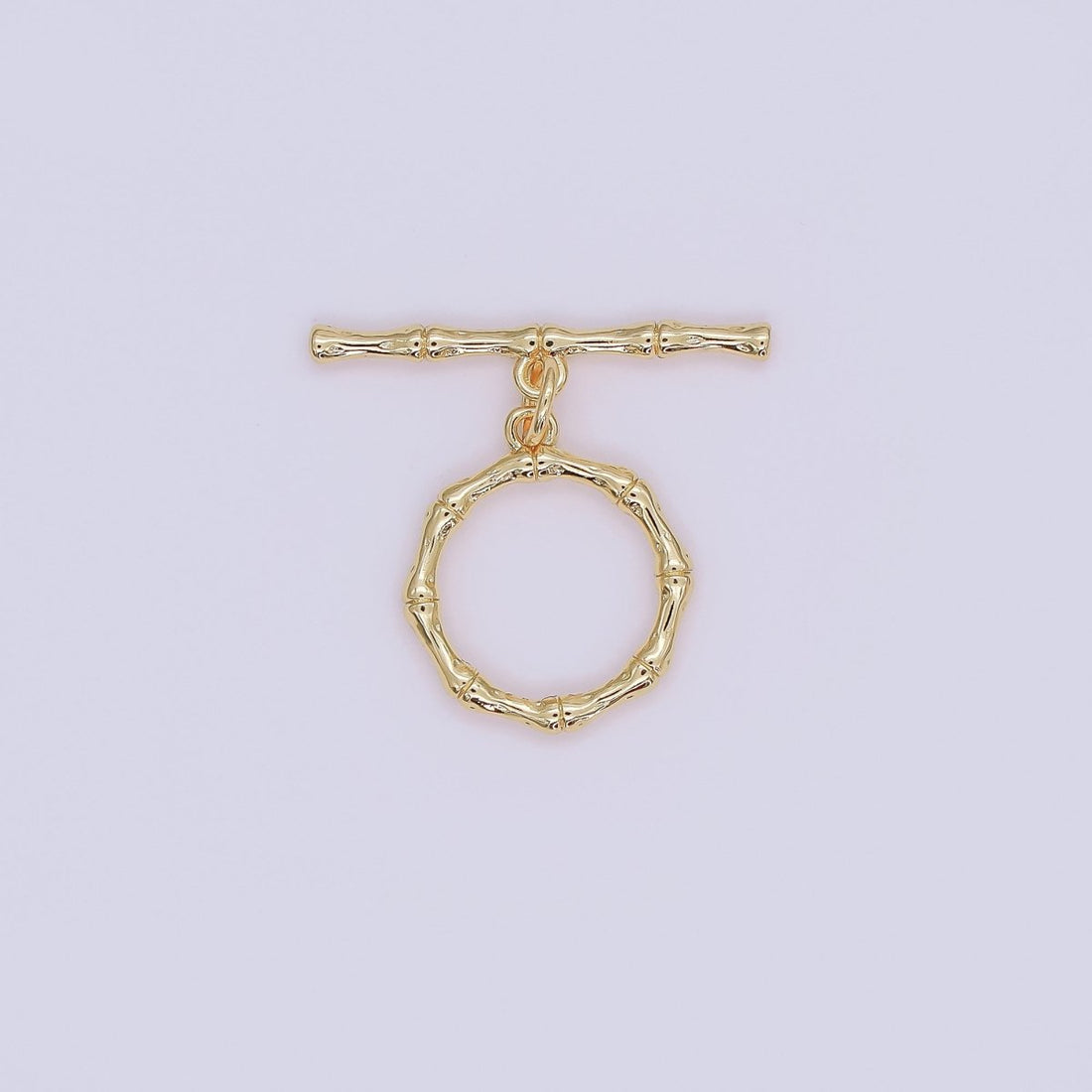 24K Gold Filled Bamboo Toggle Clasps Closure Finding | Z1108