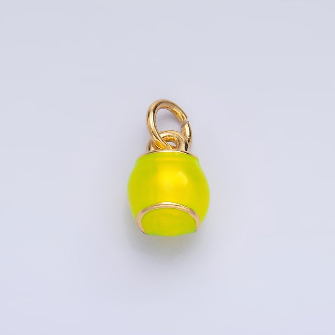 24K Gold Filled Baseball Sports 3D Multidimensional Charm | W436