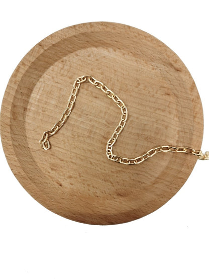 24K Gold Filled CABLE Chain by Yard, Wholesale Bulk Roll Chain For Jewelry Making, Necklace Bracelet Anklet Component Supply | ROLL-066 Clearance Pricing