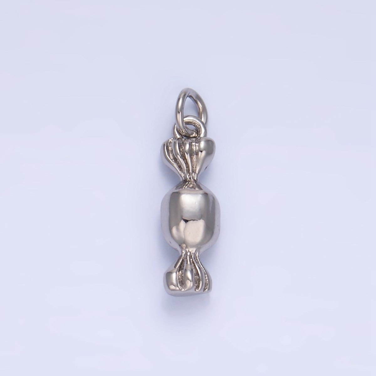 24K Gold Filled 15mm Candy Sweets Multidimensional 3D Charm in Gold &amp; Silver | W138