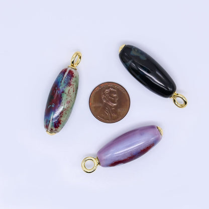 24K Gold Filled Ceramic Art Nature&