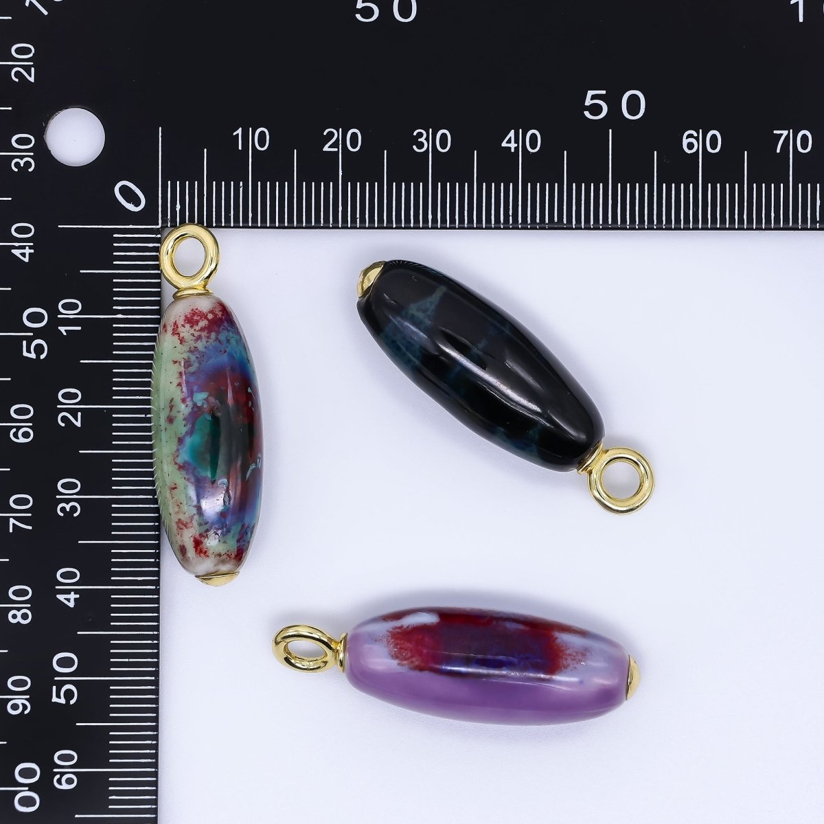 24K Gold Filled Ceramic Art Nature&