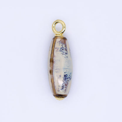 24K Gold Filled Ceramic Art Nature&