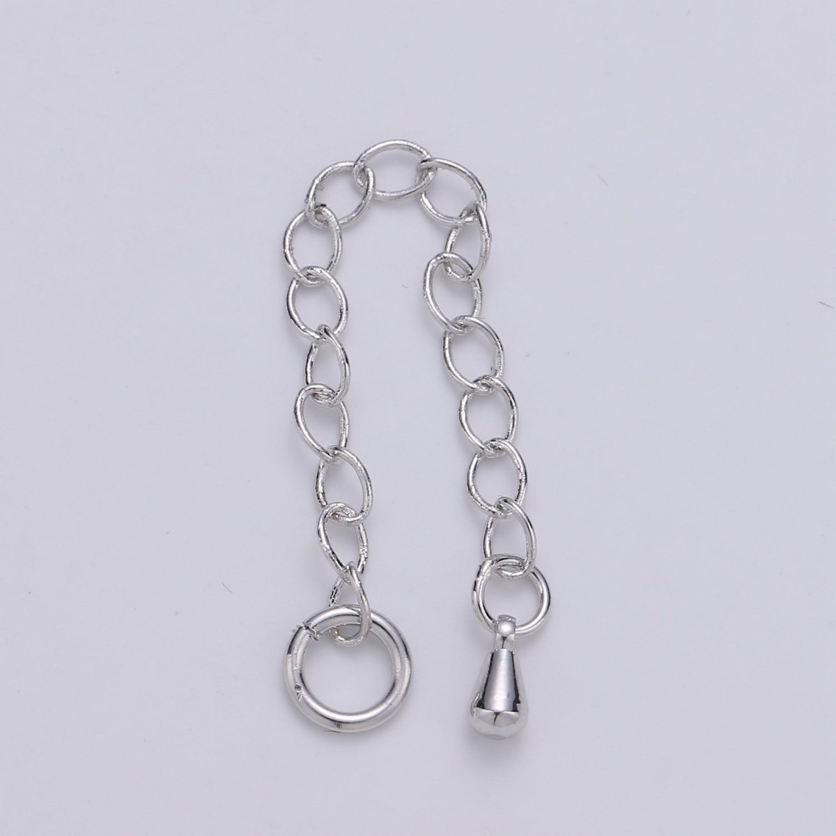 24K Gold Filled Chain Extender Gold / Silver For DIY Jewelry Making Chain Extender  L-125~L-128