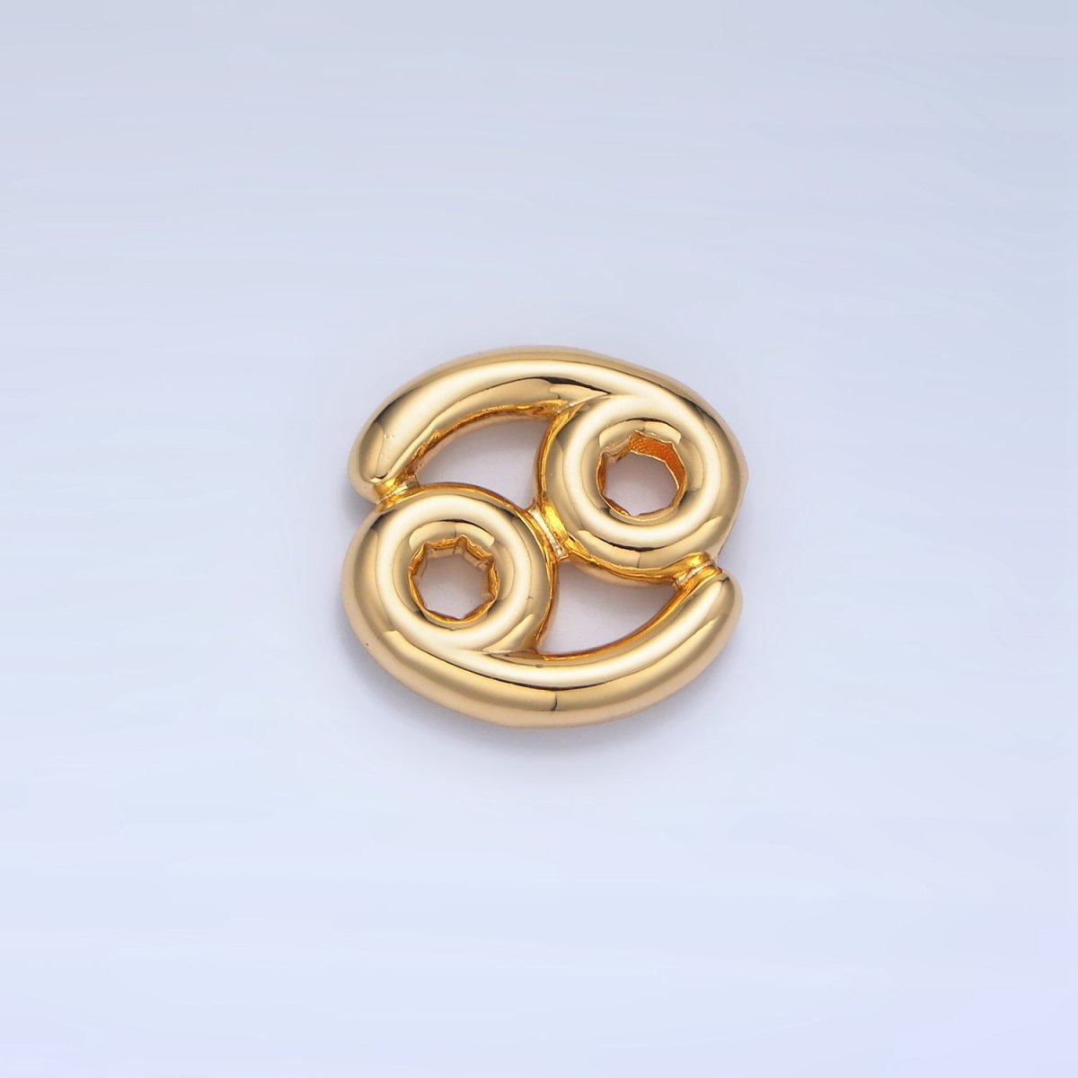 24K Gold Filled Chubby Balloon Zodiac Star Sign Pendant | A1295-A1300