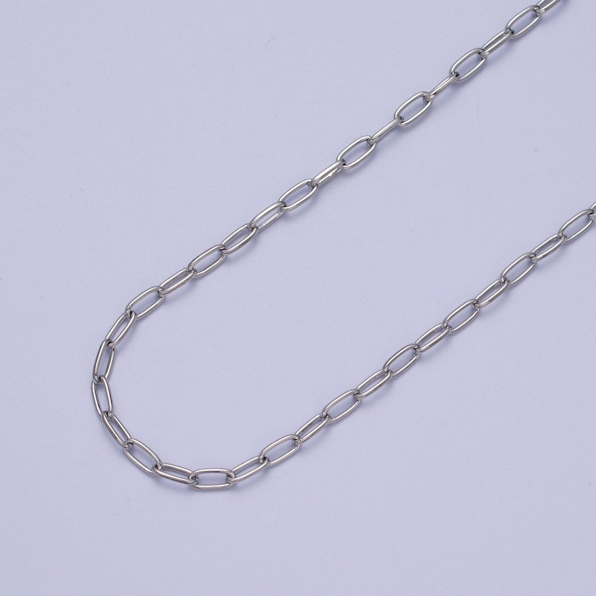 24K Gold Filled Dainty 2.6mm Cable Bulk Unfinished Chain in Gold &amp; Silver | ROLL-982, ROLL-983 Clearance Pricing
